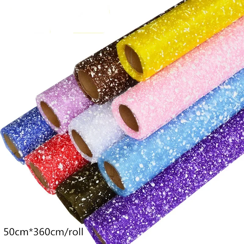 Fantasy Snow Yarn Network DIY Craft Paper Flowers Packing Materials Handcraft Gift Wrap Bouquet Wrapping Paper
Fantasy Snow Yarn Network DIY Craft Paper Flowers Packing Materials Handcraft Gift Wrap Bouquet Wrapping Paper