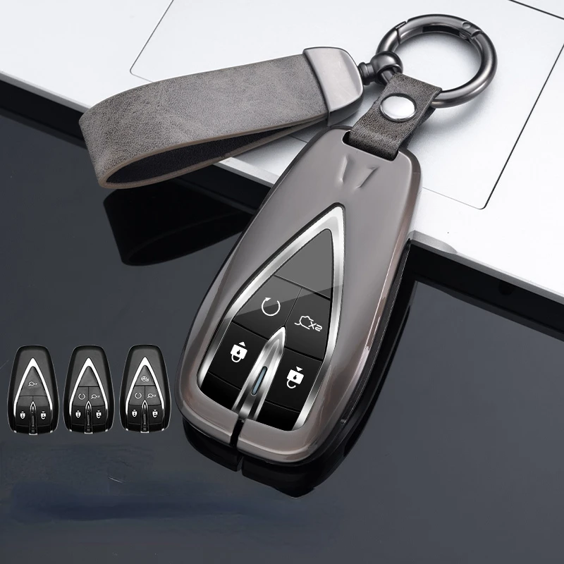 Suitable For Chang An CS75plus 2020-2023 Zinc Alloy + Leather + TPU Car Remote Key Case Cover
Suitable For Chang An CS75plus 2020-2023 Zinc Alloy + Leather + TPU Car Remote Key Case Cover