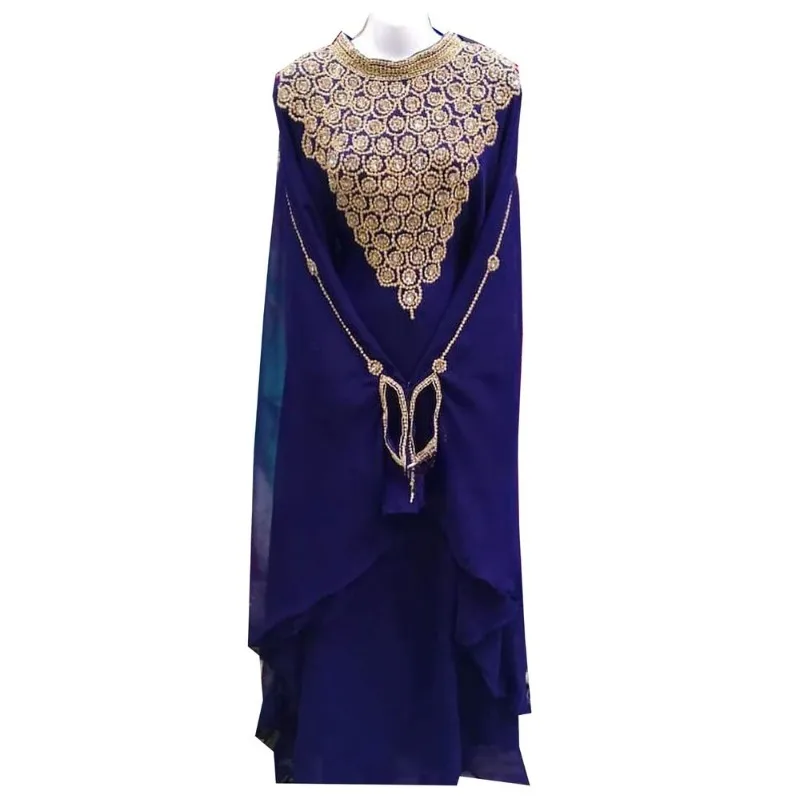 Ethnic Navy Blue Fashion Moroccan Dubai Farasha Abaya Long Gown Dresses Fashion Trends 
Ethnic Navy Blue Fashion Moroccan Dubai Farasha Abaya Long Gown Dresses Fashion Trends