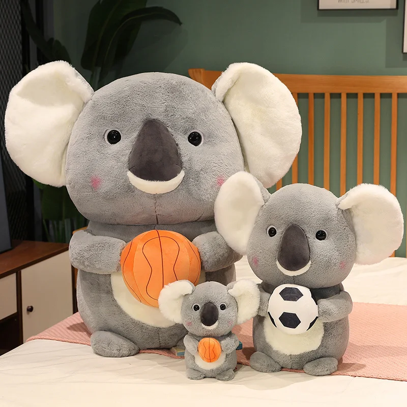 Adorable Koalas Plush toy Cute Stuffed Cartoon Animals Australia Baby Koalas Doll toys with Balls Birthday gift for kids
Adorable Koalas Plush toy Cute Stuffed Cartoon Animals Australia Baby Koalas Doll toys with Balls Birthday gift for kids