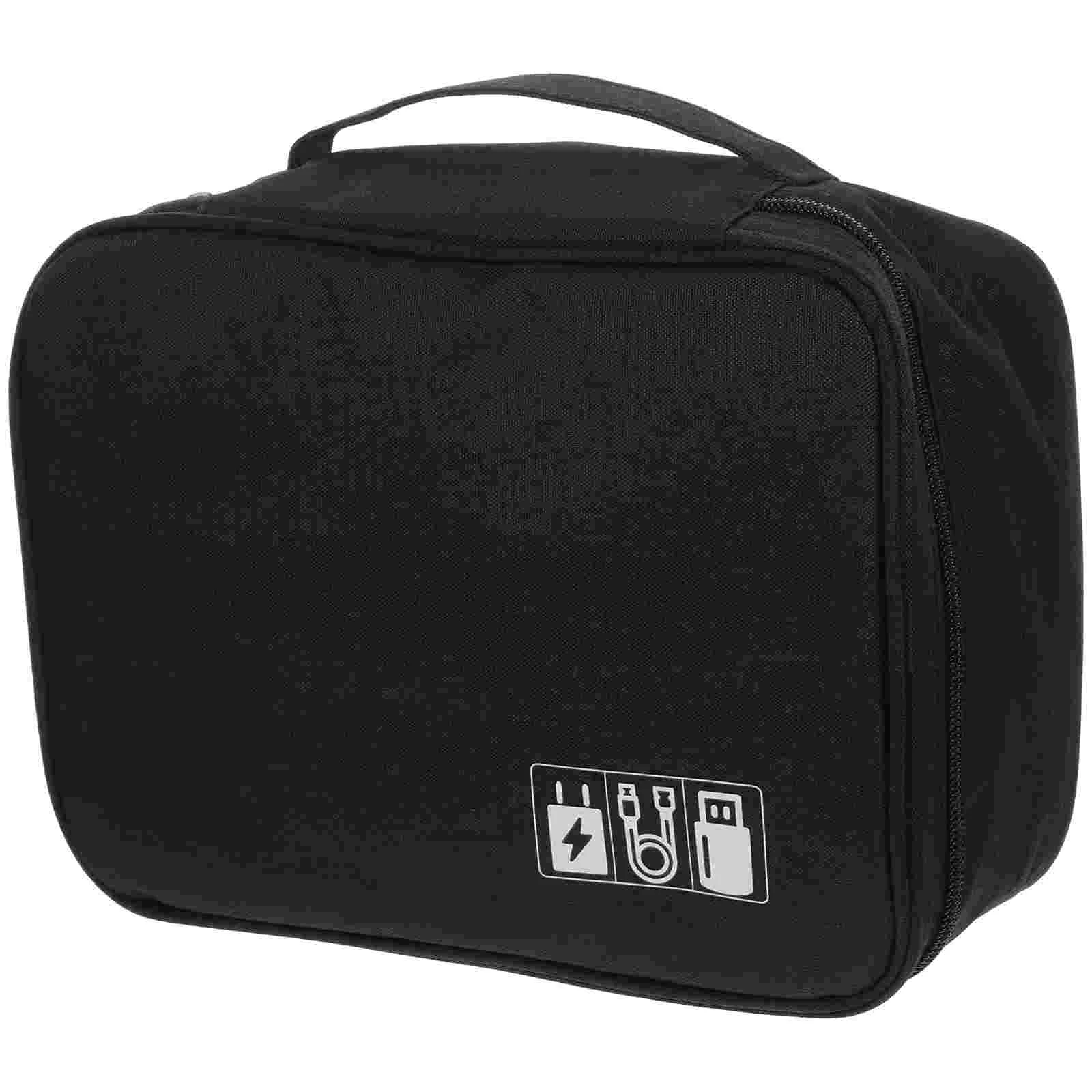 Digital Storage Bag Cord Organizer Case Travel Note Pads Camera Cable Electronics Polyester
Digital Storage Bag Cord Organizer Case Travel Note Pads Camera Cable Electronics Polyester