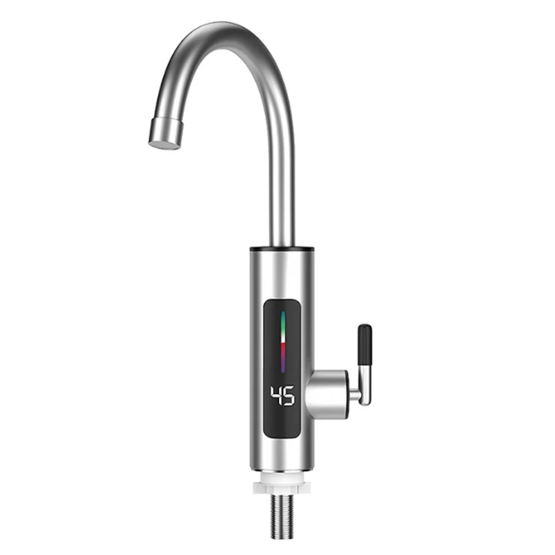 1 Set Household Kitchen Stainless Steel Quick Steel Electric Faucet Three-Second Quick-Heating Faucet EU Plug A
1 Set Household Kitchen Stainless Steel Quick Steel Electric Faucet Three-Second Quick-Heating Faucet EU Plug A