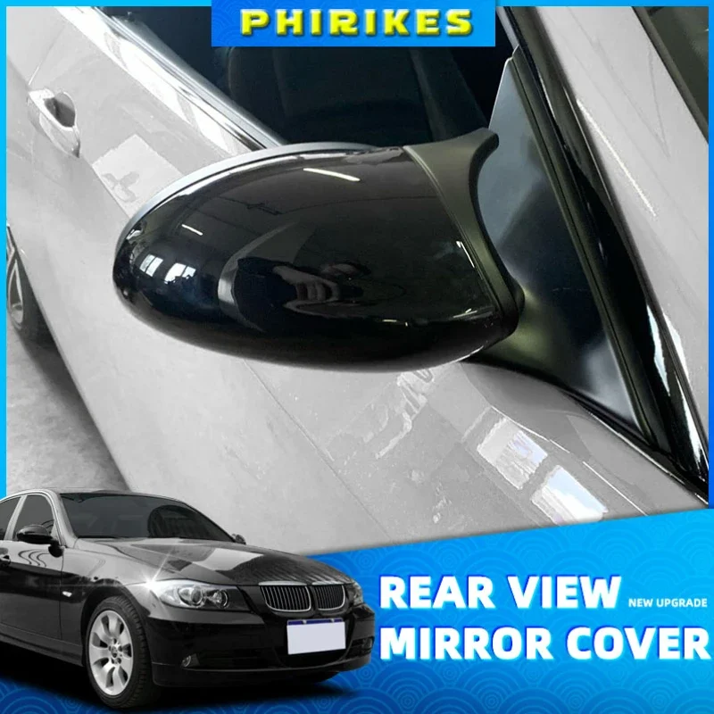 

Rearview Mirror Cover For BMW 3 Series E90 E91 E92 E93 2005-2008 Pre-facelift Model, Wing Mirror Caps Car Accessories