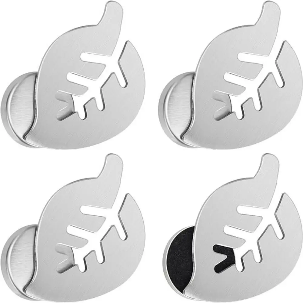 4 шт., Нескользящие держатели для скатерти из нержавеющей стали 
4 шт., Нескользящие держатели для скатерти из нержавеющей стали