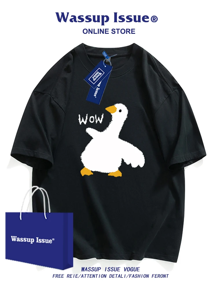 Американская короткая летняя Модная брендовая Повседневная Свободная Хлопковая мужская футболка с рукавом до локтя WASSUP
Американская короткая летняя Модная брендовая Повседневная Свободная Хлопковая мужская футболка с рукавом до локтя WASSUP