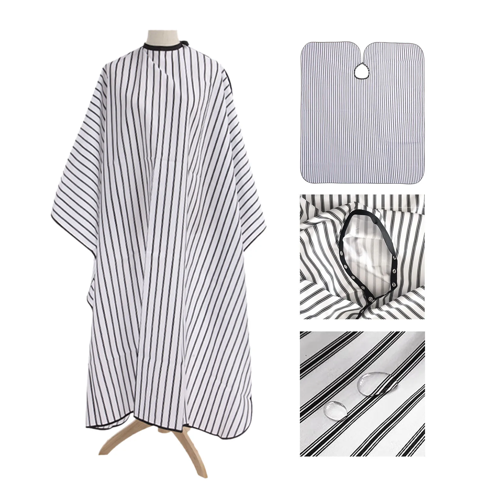 140*160 Barber Hairdressing Waterproof Apron Cutting Salon Haircut Cape Gown Antistatic Salon Wrap Hairdresser Tool Cloth
140*160 Barber Hairdressing Waterproof Apron Cutting Salon Haircut Cape Gown Antistatic Salon Wrap Hairdresser Tool Cloth