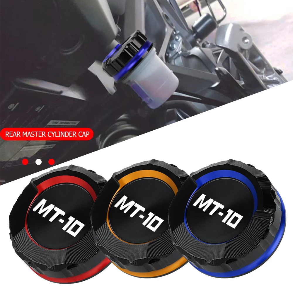 

Rear Brake Fluid Cylinder Master Reservoir Cover Oil Cap Motorcycle Accessories FOR YAMAHA MT 10 MT10 MT-10 2018 2019 2020 2021