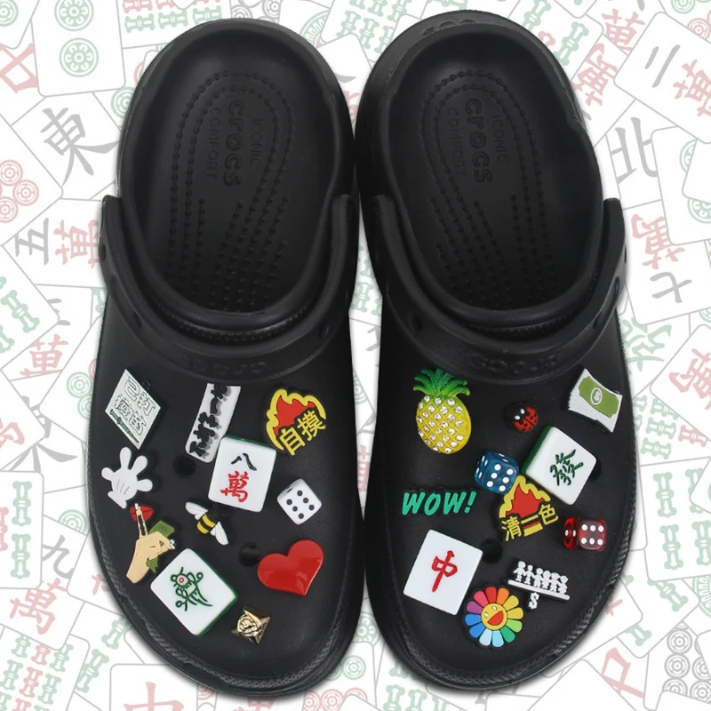 Decorations For Shoes Buckle Chain Shoelace ABS Plastic Charms DIY Slippers's Accessories H11
Decorations For Shoes Buckle Chain Shoelace ABS Plastic Charms DIY Slippers's Accessories H11
