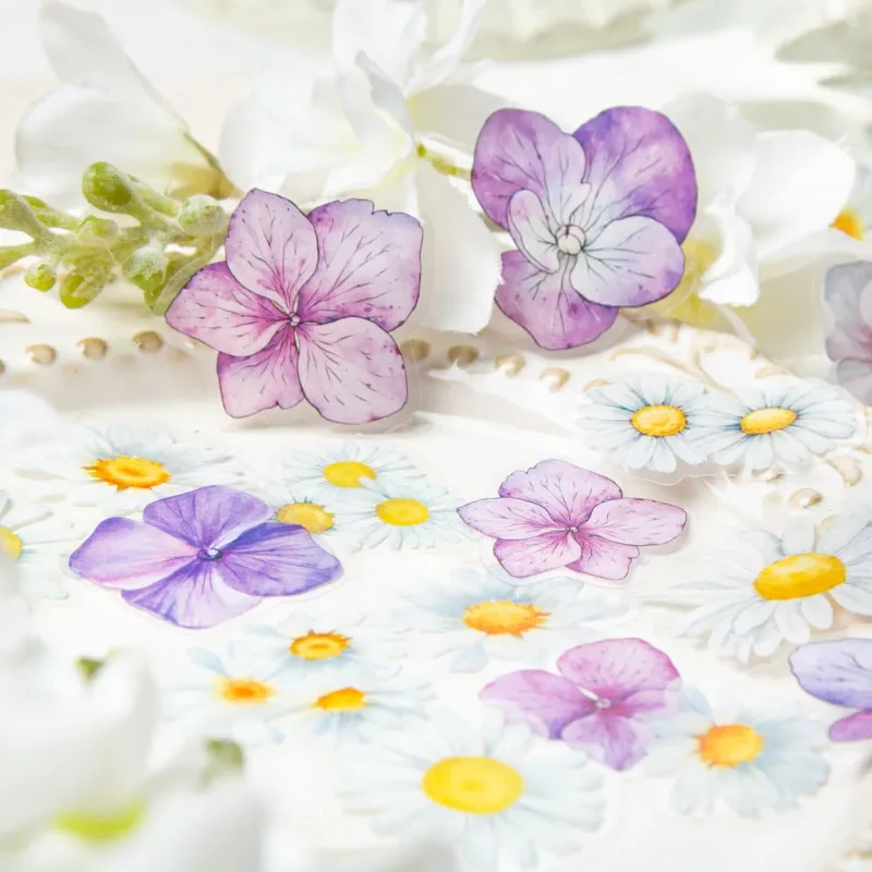 50 pcs/pack Watercolor flower PET sticker Artistic everything with flower pattern ledger decoration Scrapbook 6 options
50 pcs/pack Watercolor flower PET sticker Artistic everything with flower pattern ledger decoration Scrapbook 6 options