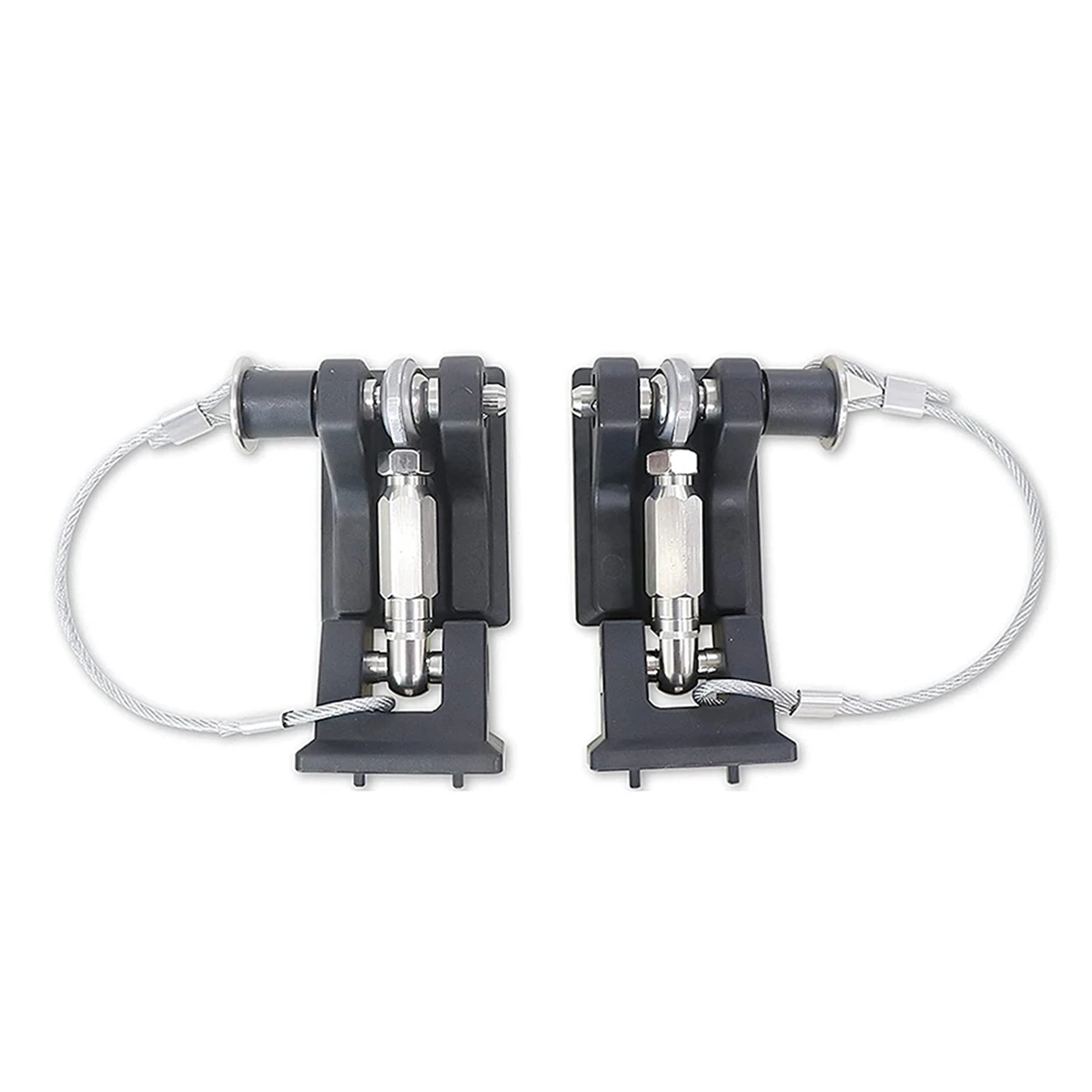 TJ Hood Latches for Jeep Wrangler TJ 1997-2006 Locking Hood Latch, Eliminate Hood Flutter Bounce, 1Pair
TJ Hood Latches for Jeep Wrangler TJ 1997-2006 Locking Hood Latch, Eliminate Hood Flutter Bounce, 1Pair