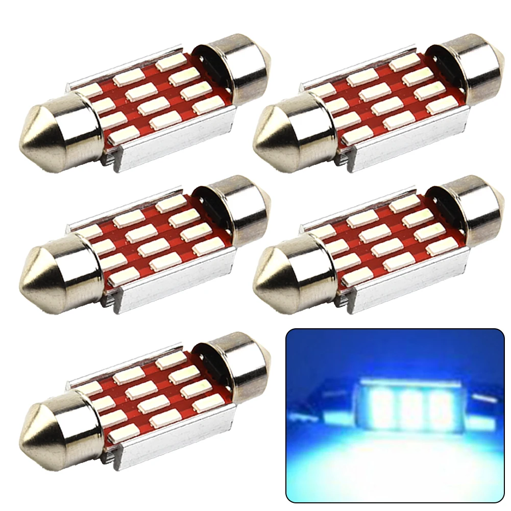 1PCS 8000K LED Light Bulb Festoon Canbus 36/31mm Number Plate Light 4014 SMD LED Interior Car Bulbs Plug&play Accessories
1PCS 8000K LED Light Bulb Festoon Canbus 36/31mm Number Plate Light 4014 SMD LED Interior Car Bulbs Plug&play Accessories