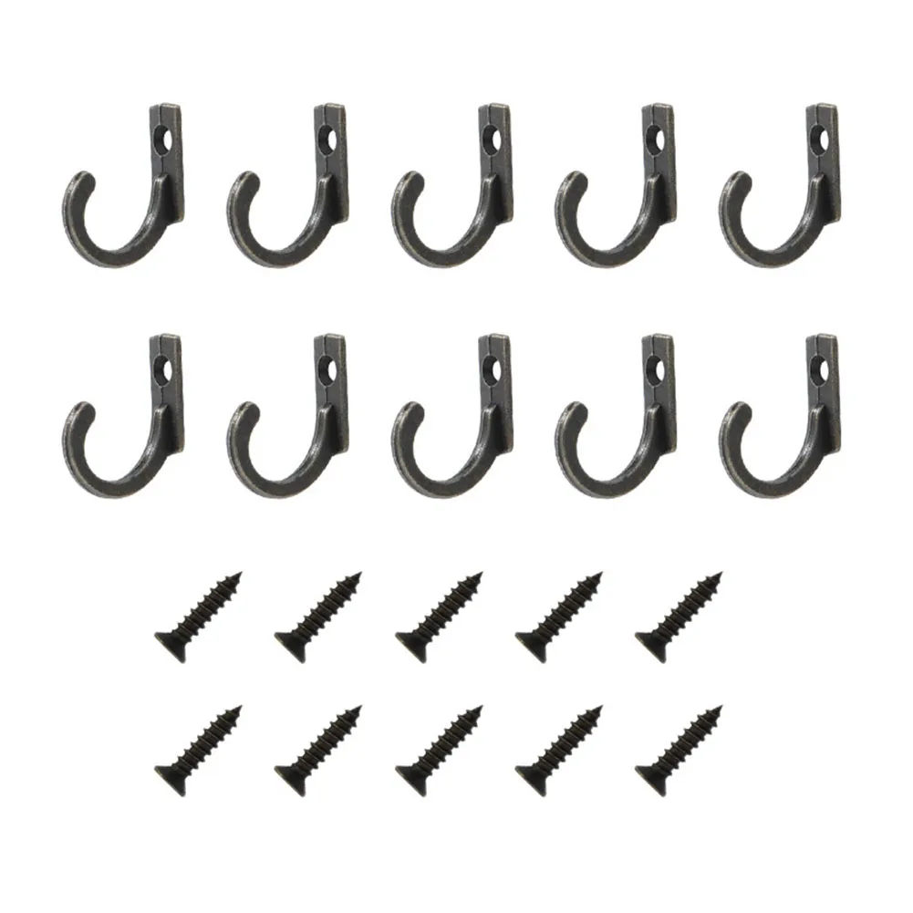 Vintage Coat Hooks, Wall Mounted Cast Antique Hook, Anti Rust and Durable, Ideal for Bathroom, Bedroom, Closet, and More Bronze
Vintage Coat Hooks, Wall Mounted Cast Antique Hook, Anti Rust and Durable, Ideal for Bathroom, Bedroom, Closet, and More Bronze