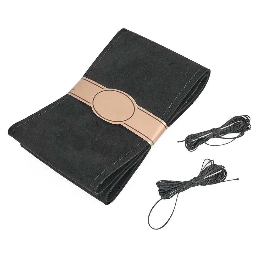 Auto Steering Wheel Cover Wear-resistance Accessories Comfort Replacement For 37-38CM Hand Sewing High Quality
Auto Steering Wheel Cover Wear-resistance Accessories Comfort Replacement For 37-38CM Hand Sewing High Quality