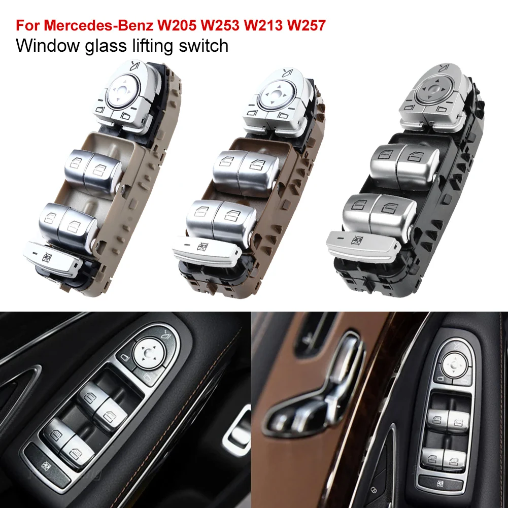 Electric window glass switch button console assembly suitable for Mercedes Benz C-Class W205 GLC W253 2059056811
Electric window glass switch button console assembly suitable for Mercedes Benz C-Class W205 GLC W253 2059056811