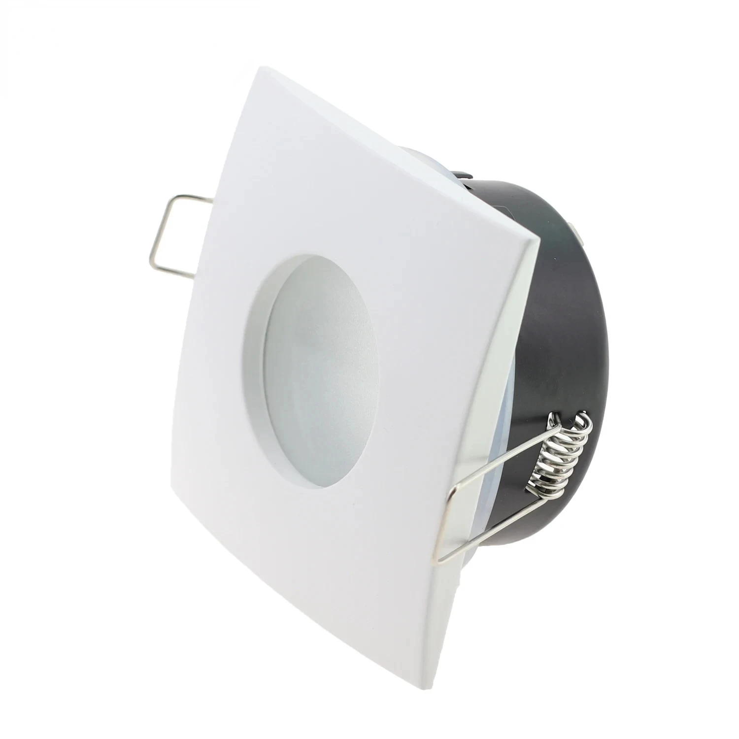 

Круглая квадратная Светодиодная лампа IP65, внешнее освещение, встроенное освещение, рамка, светодиодный потолочный светильник со стеклянными линзами