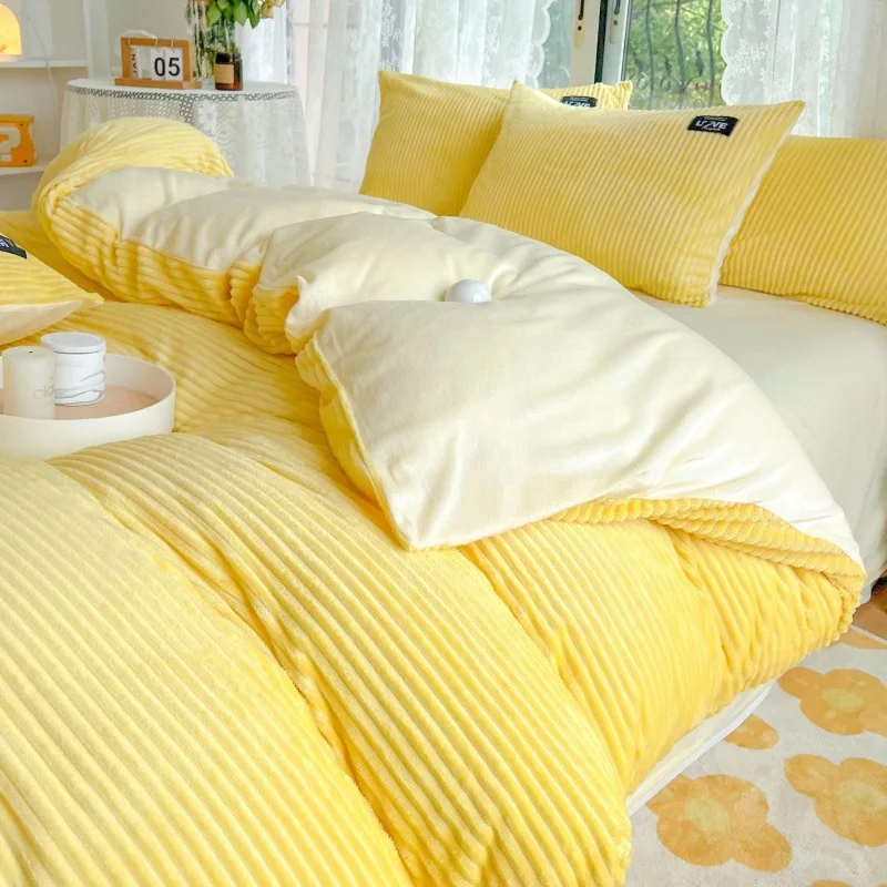 Class A Solid Coral Duvet Cover Velvet Thick Warm Flannel Quilt Cover Twin Queen King Duvet Cover For Household Home Decorations
Class A Solid Coral Duvet Cover Velvet Thick Warm Flannel Quilt Cover Twin Queen King Duvet Cover For Household Home Decorations