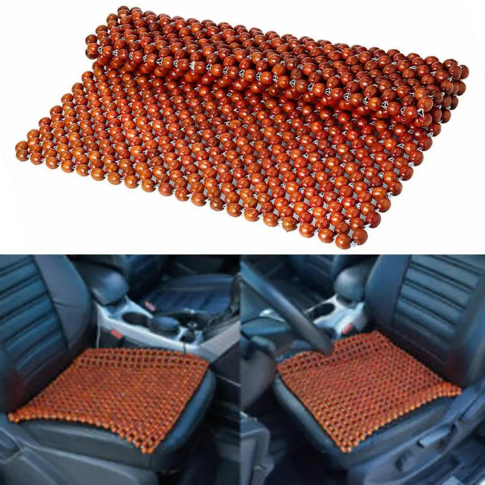 Durable Seat Cushion Eco-friendly Comfortable Seat Mat Anti-slip Wear-resistant Wooden Beaded Car Seat Pad for Car
Durable Seat Cushion Eco-friendly Comfortable Seat Mat Anti-slip Wear-resistant Wooden Beaded Car Seat Pad for Car