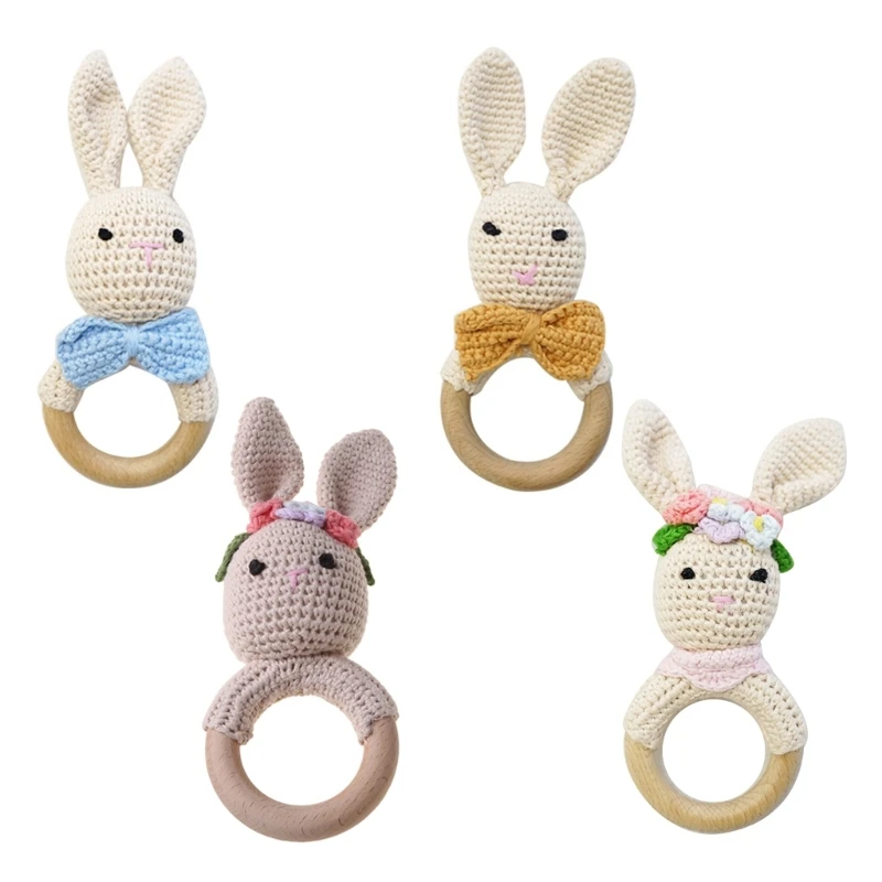 Newborn Infants Shower Gifts Teething Ring Rattle Handmade BPA Free Chewing Teething Nursing Soother Molar Teether
Newborn Infants Shower Gifts Teething Ring Rattle Handmade BPA Free Chewing Teething Nursing Soother Molar Teether