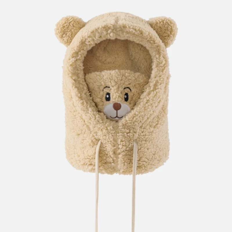 Winter Cartoon Hat With Mask Bear Ear Lamb Beanie Hats Kawaii Warm Thickened Ear Protection Skullies Beanies for Women Girls
Winter Cartoon Hat With Mask Bear Ear Lamb Beanie Hats Kawaii Warm Thickened Ear Protection Skullies Beanies for Women Girls