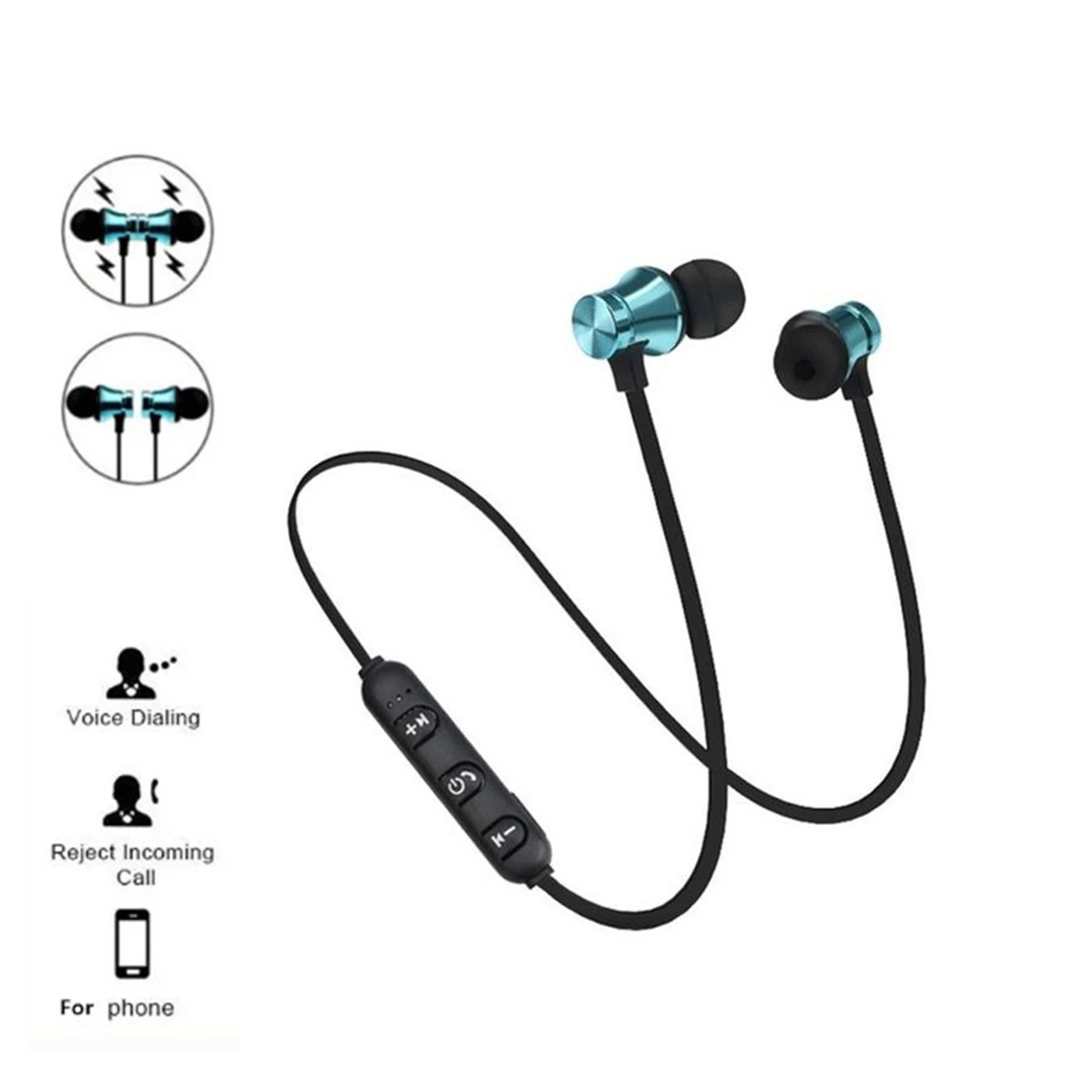 XT11 Wireless Binaural Stereo Sports Headset Ear Hanging Running Super Long Standby Magnetic Suction Head Neck Hanging Neck
XT11 Wireless Binaural Stereo Sports Headset Ear Hanging Running Super Long Standby Magnetic Suction Head Neck Hanging Neck