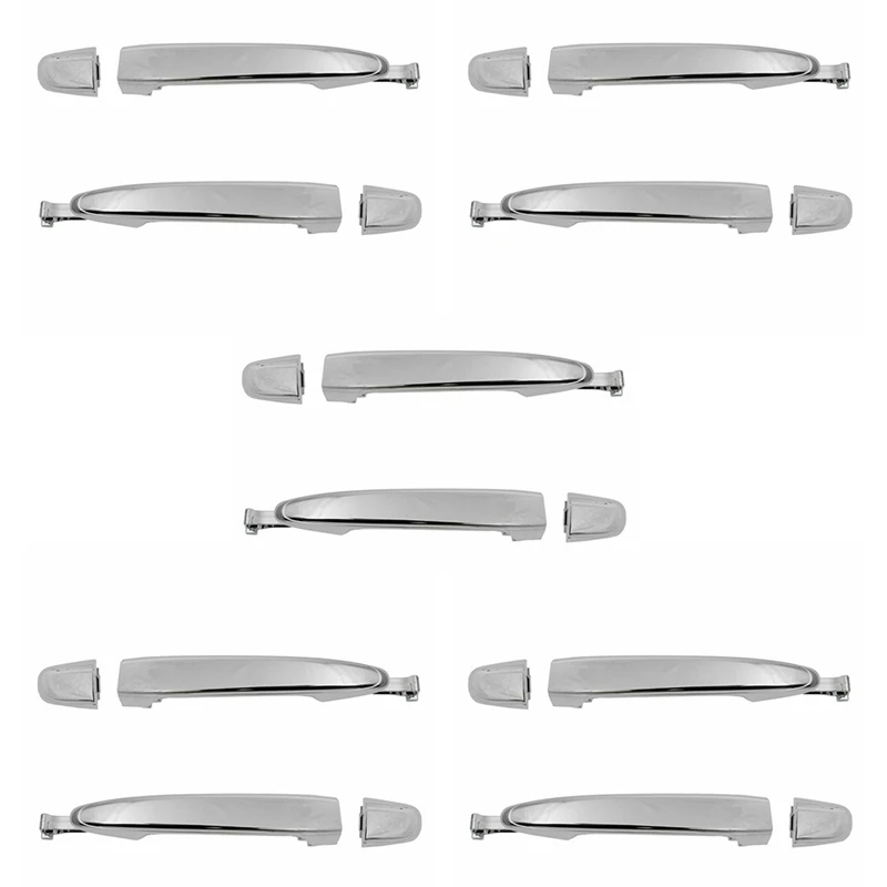 10Pcs Rear Door Handle Exterior Door Handle For Toyota Sienna 2004-2010 69213-08020 69227-08040 Silver
10Pcs Rear Door Handle Exterior Door Handle For Toyota Sienna 2004-2010 69213-08020 69227-08040 Silver