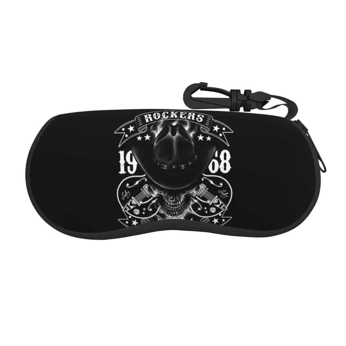 Rockabilly Skull 1968 Rockers Rock N Roll Guitars Bikers Shell Eyeglasses Protector Cases Cool Sunglass Case Glasses Pouch
Rockabilly Skull 1968 Rockers Rock N Roll Guitars Bikers Shell Eyeglasses Protector Cases Cool Sunglass Case Glasses Pouch