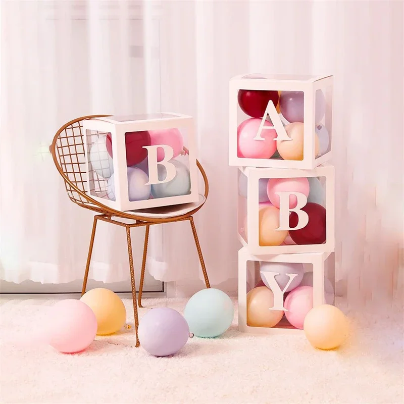 Letter Name Box Transparent Birthday Balloon Box Wedding Globos 1st Birthday Party Decoration Kids Latex Balloon Baby Shower
Letter Name Box Transparent Birthday Balloon Box Wedding Globos 1st Birthday Party Decoration Kids Latex Balloon Baby Shower