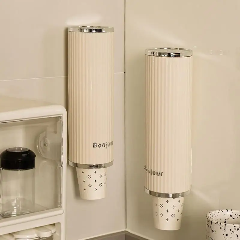 Cup Dispenser Wall Mount Punch Free Disposable Rack Self Adhesive Large Capacity Paper Dust Storage Organizer Cup Remover
Cup Dispenser Wall Mount Punch Free Disposable Rack Self Adhesive Large Capacity Paper Dust Storage Organizer Cup Remover