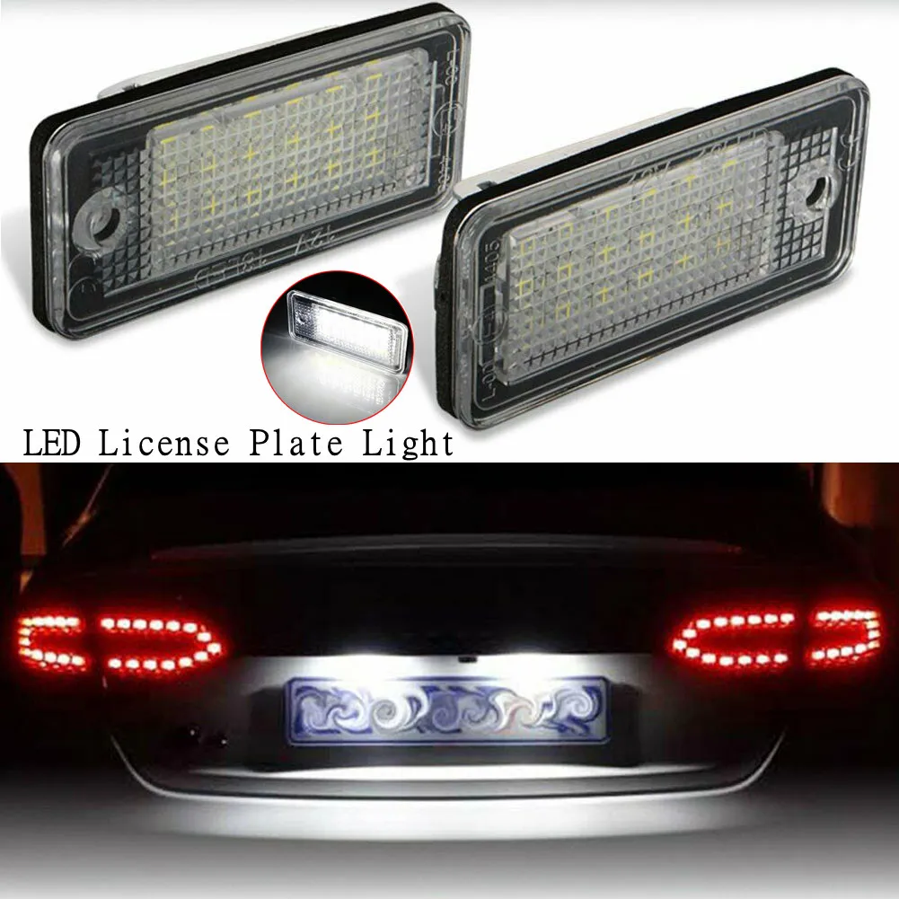 1Pair LED License Plate Lights For Audi A3 A4 A6 A8 B6 B7 Q7 Number Plate Light Car Parts Lamp 2024
1Pair LED License Plate Lights For Audi A3 A4 A6 A8 B6 B7 Q7 Number Plate Light Car Parts Lamp 2024