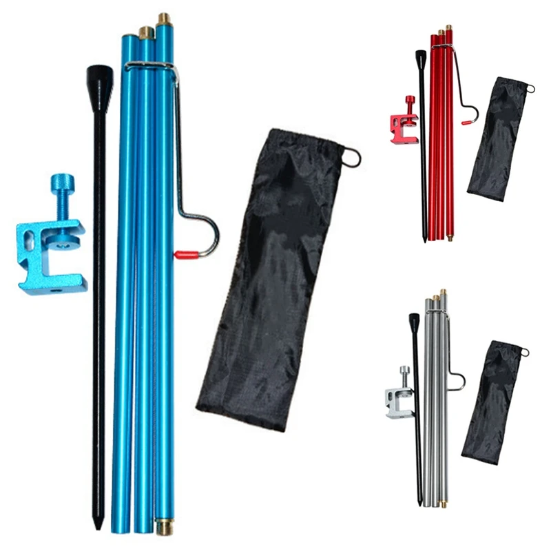 Outdoor Camping Hiking Folding Lamp Post Pole Aluminum Alloy Portable Fishing Hanging Light Fixing Stand Kit
Outdoor Camping Hiking Folding Lamp Post Pole Aluminum Alloy Portable Fishing Hanging Light Fixing Stand Kit