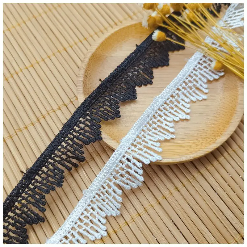 43Yds Water Soluble Lace Ribbon Embroidery Tassel Fringe Lace Fabric Trim Decoration DIY Sewing Crafts Clothing Accessories
43Yds Water Soluble Lace Ribbon Embroidery Tassel Fringe Lace Fabric Trim Decoration DIY Sewing Crafts Clothing Accessories