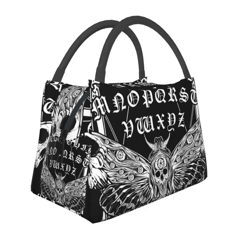 Death Moth Spirit Board Thermal Insulated Lunch Bag Women Mystical Spirit Halloween Witch Resuable Lunch Container Meal Food Box
Death Moth Spirit Board Thermal Insulated Lunch Bag Women Mystical Spirit Halloween Witch Resuable Lunch Container Meal Food Box