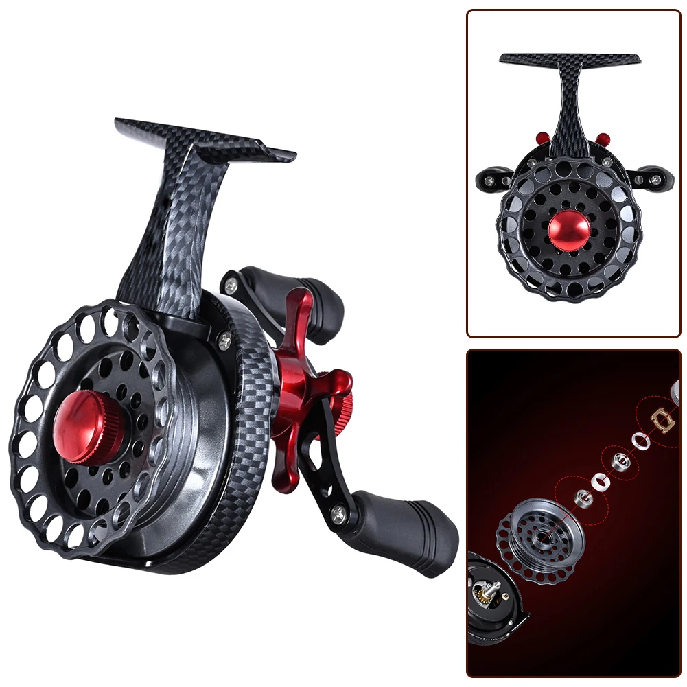 Ice Fishing Reel Freespool Metal High Speed 3.2:1 Ultra Smooth Fly Fishing Wheel Portable Winter For Ice Fishing Raft Reel
Ice Fishing Reel Freespool Metal High Speed 3.2:1 Ultra Smooth Fly Fishing Wheel Portable Winter For Ice Fishing Raft Reel