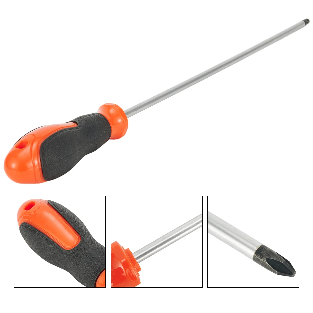 Slotted Cross Extended Magnetic Screwdriver Rubber Handle 12Inch Alloy Steel For Operated In Hard Reach Areas Hand Tools
Slotted Cross Extended Magnetic Screwdriver Rubber Handle 12Inch Alloy Steel For Operated In Hard Reach Areas Hand Tools