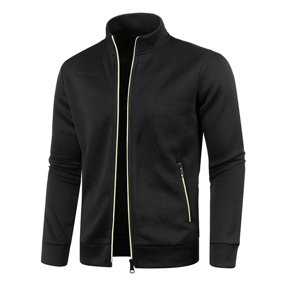 Male Coats Leisure Pocket Sports Standing Collar Sweater Sweatshirt Zip Up Business Coat Formal Jacket Fashion
Male Coats Leisure Pocket Sports Standing Collar Sweater Sweatshirt Zip Up Business Coat Formal Jacket Fashion