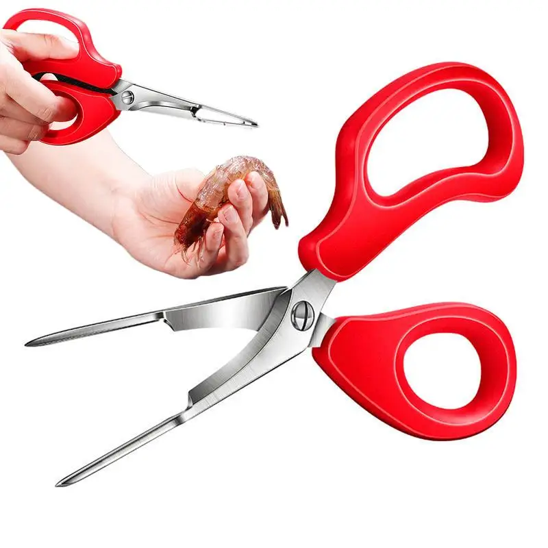 Ножницы для снятия креветок компактные портативные ножницы для очистки креветок Инструменты для снятия креветок ножницы для крабов кухонные инструменты и гаджеты
Ножницы для снятия креветок компактные портативные ножницы для очистки креветок Инструменты для снятия креветок ножницы для крабов кухонные инструменты и гаджеты