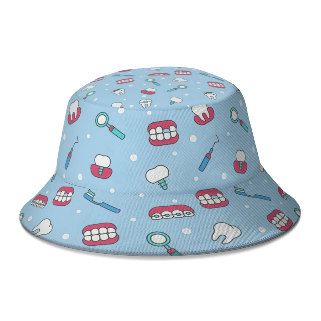 Dentist Teeth Fisherman Hat Boys Girls Hip Hop Cute Cartoon Spring Summer Bucket Hats Beach Sun Hat Sunscreen
Dentist Teeth Fisherman Hat Boys Girls Hip Hop Cute Cartoon Spring Summer Bucket Hats Beach Sun Hat Sunscreen
