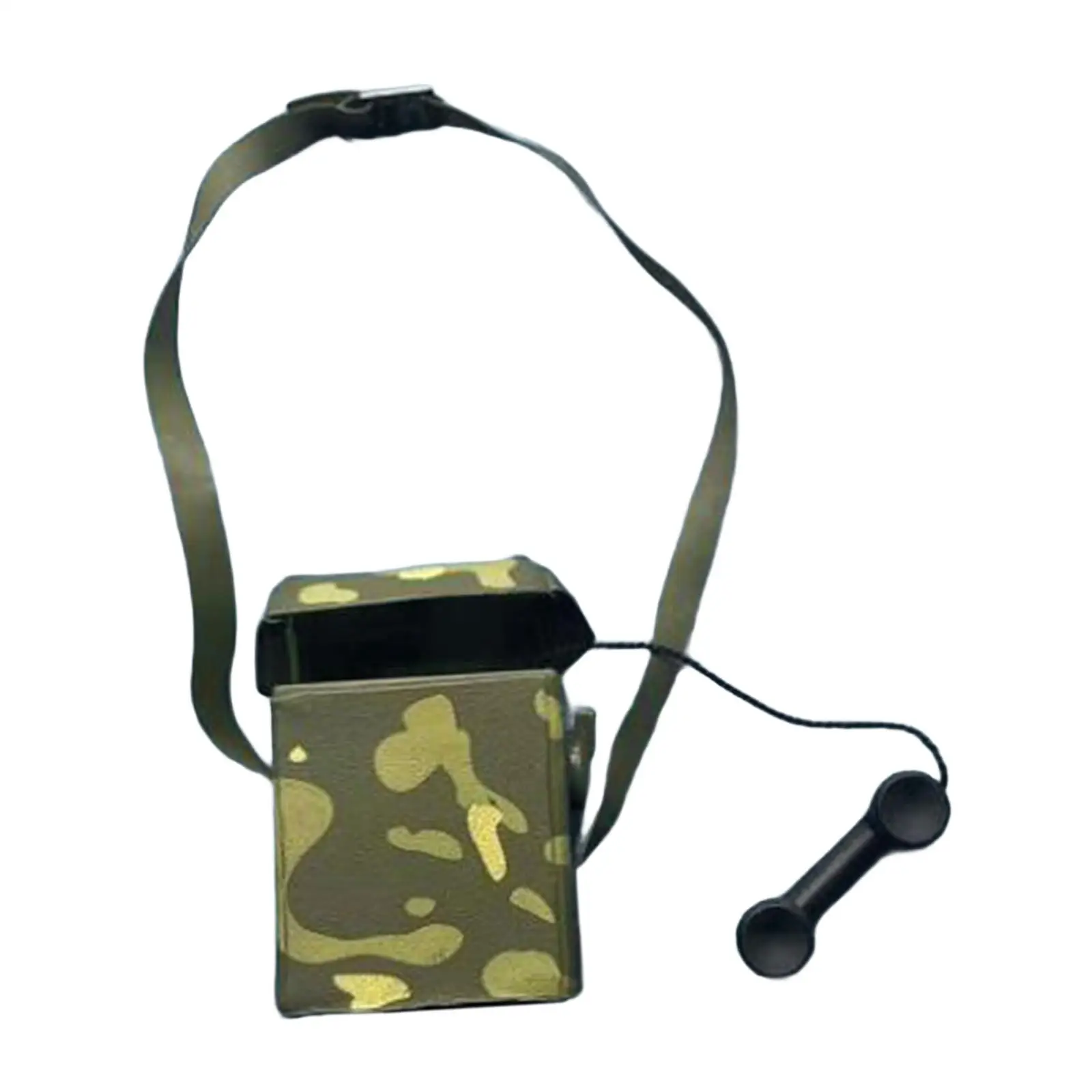 1/6 Scale Soldier Telephone Model Action Figure Accessories Mini Miniature Mobile Phone Backpack Model for 12inch Men Figures
1/6 Scale Soldier Telephone Model Action Figure Accessories Mini Miniature Mobile Phone Backpack Model for 12inch Men Figures