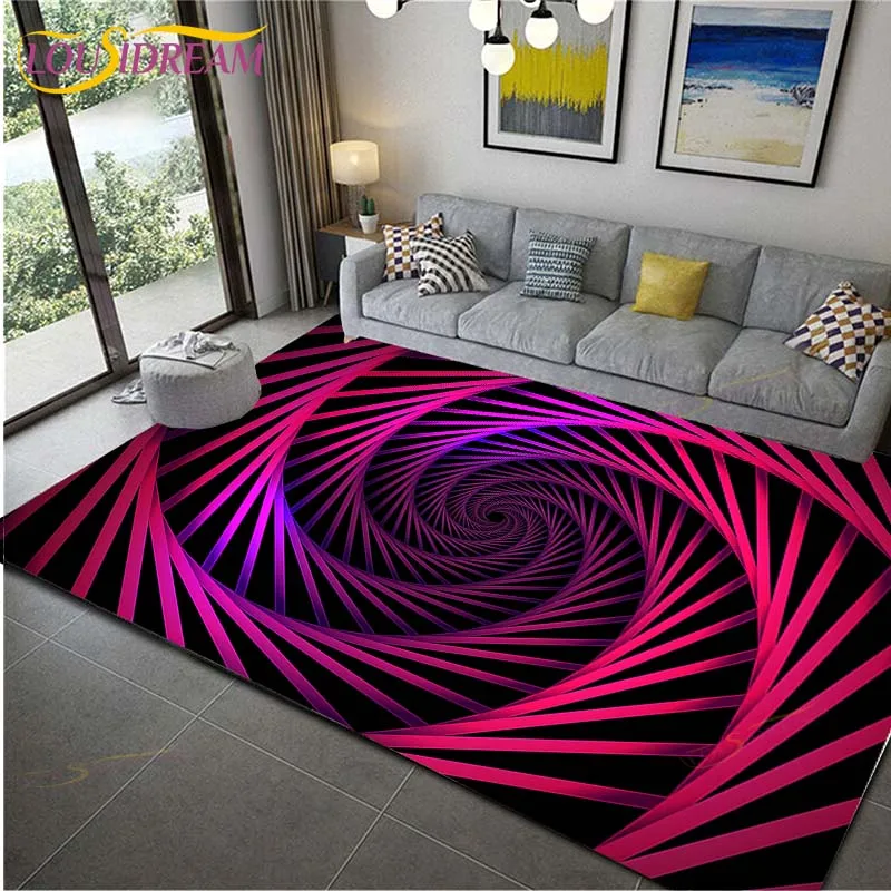 Vortex Illusion Carpet Exorcism Super Soft Rug for Living Room Decorator Floor Rug and Carpets Kitchen Carpet In The Living Room
Vortex Illusion Carpet Exorcism Super Soft Rug for Living Room Decorator Floor Rug and Carpets Kitchen Carpet In The Living Room