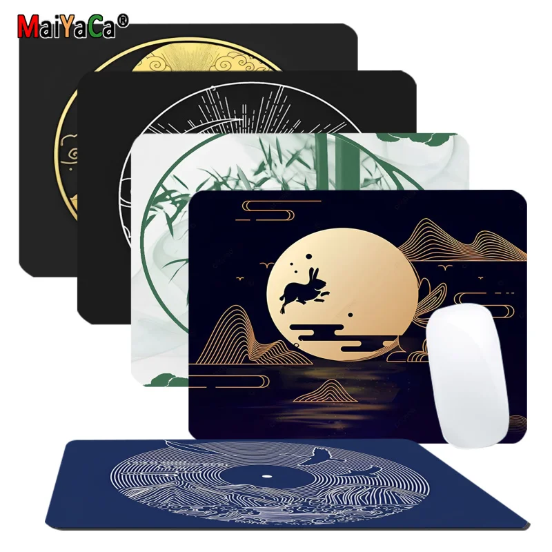 Chinese Style Art Mousepad Rubber Small Thickened Mouse Pad Gaming Keyboard Table Mat Office Supplies Room For PC Mouse Carpet
Chinese Style Art Mousepad Rubber Small Thickened Mouse Pad Gaming Keyboard Table Mat Office Supplies Room For PC Mouse Carpet