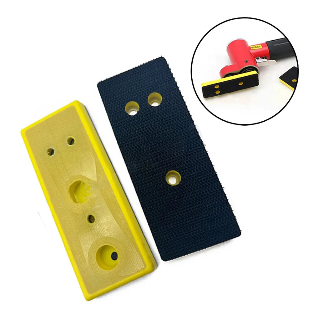 2pcs Rectangular Sanding Pad Plastic Flocking Backing Pad Hook And Loop Sander Backing Pad Abrasive Tools 30x100mm 40x100mm
2pcs Rectangular Sanding Pad Plastic Flocking Backing Pad Hook And Loop Sander Backing Pad Abrasive Tools 30x100mm 40x100mm
