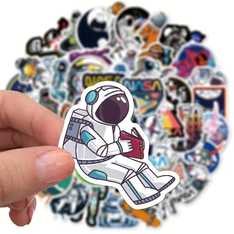 50pcs Space Astronaut Sticker Decoration Waterproof Vinyl Sticker Suitable for Laptop Skateboard Water Bottle Car Scrapbook
50pcs Space Astronaut Sticker Decoration Waterproof Vinyl Sticker Suitable for Laptop Skateboard Water Bottle Car Scrapbook