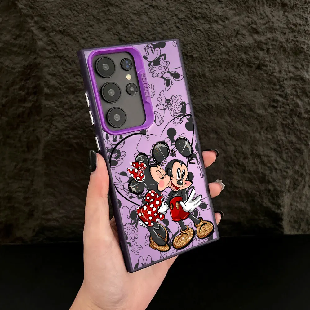 S25 Case For Samsung S25 S24 Ultra Carcasa For Galaxy S23 S22 S21 FE S20 Ultra Plus Disneys Minnie Mouse Shockproof Phone Cover S25 Case For Samsung S25 S24 Ultra Carcasa For Galaxy S23 S22 S21 FE S20 Ultra Plus Disneys Minnie Mouse Shockproof Phone Cover