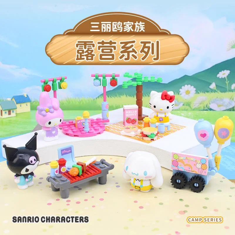 Sanrio, Hello Kitty витое яйцо Kawaii Kuromi Melody Cinnamoroll, сборные строительные блоки, милая серия игрушек для кемпинга, детский подарок
Sanrio, Hello Kitty витое яйцо Kawaii Kuromi Melody Cinnamoroll, сборные строительные блоки, милая серия игрушек для кемпинга, детский подарок