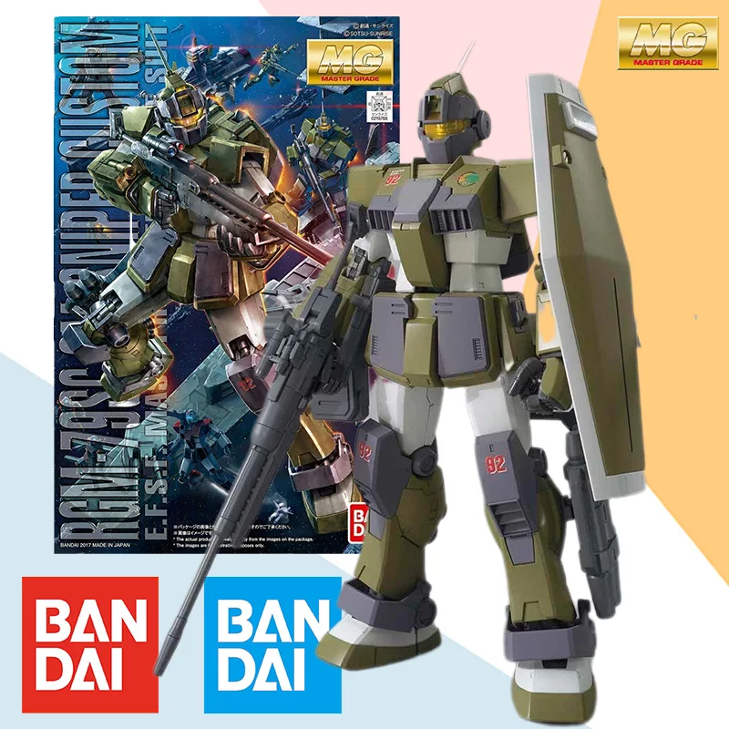 Оригинальная коробка Bandai, модель MG MASTER GRADE 1/100 RGM-79SC GN снайперский пользовательский механизм Aninm ActionFigureAssembly, набор игрушек в подарок
Оригинальная коробка Bandai, модель MG MASTER GRADE 1/100 RGM-79SC GN снайперский пользовательский механизм Aninm ActionFigureAssembly, набор игрушек в подарок
