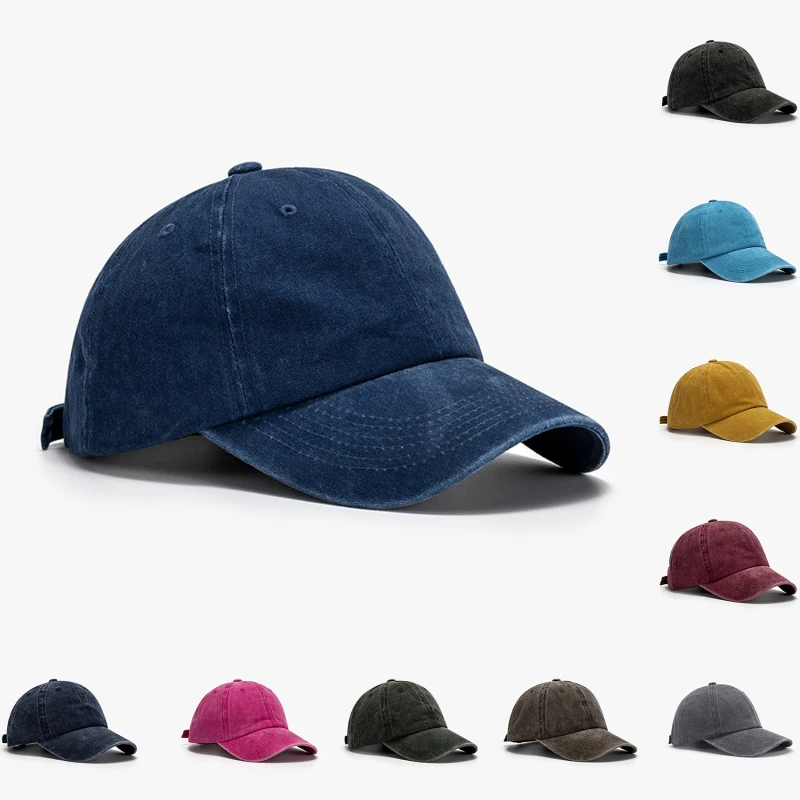 Cap Women Men Washed Cotton Baseball Cap Unisex Casual Adjustable Caps Outdoor Trucker Snapback Hats Outdoor Sport Sun Visor Hat
Cap Women Men Washed Cotton Baseball Cap Unisex Casual Adjustable Caps Outdoor Trucker Snapback Hats Outdoor Sport Sun Visor Hat