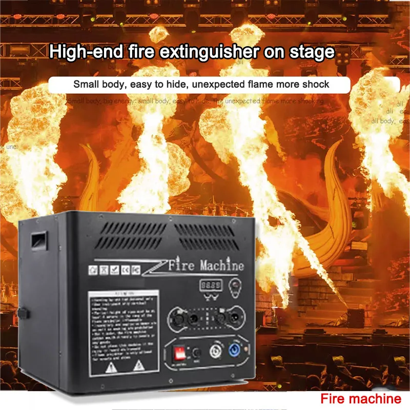 4 Heads Efficient Flame Machine Stage Flamethrower Electric Pulse Lighter With DMX512 Control & LCD Display For Event Atmosphere
4 Heads Efficient Flame Machine Stage Flamethrower Electric Pulse Lighter With DMX512 Control & LCD Display For Event Atmosphere