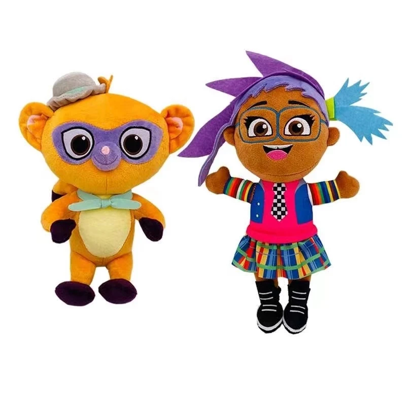 

Cartoon Movie Gabi Vivo Monkey Plush Toy Soft Stuffed Animal Kinkajou Vivo Plushie Doll Andrés Marta Sandoval Rosa for Children