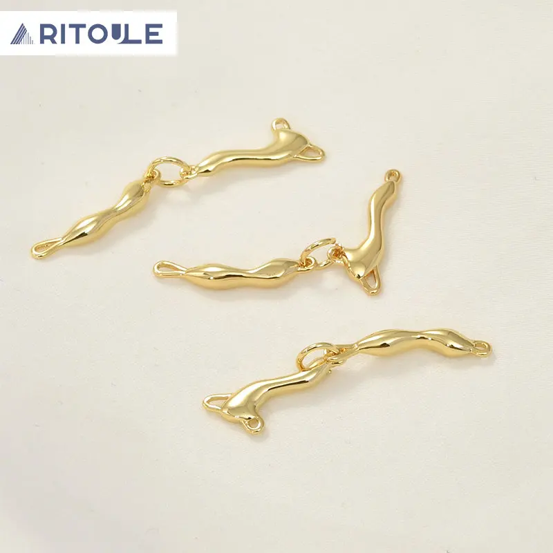 14k18k gold-plated color-preserving branch special-shaped double hanging link rod accessory diy manual beading
14k18k gold-plated color-preserving branch special-shaped double hanging link rod accessory diy manual beading