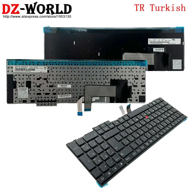 Турецкая клавиатура TR для ноутбука Lenovo Thinkpad P50S T560 W540 T540P W541 T550 W550S L540 L560 L570 E531 E540 00PA603 04Y2717
Турецкая клавиатура TR для ноутбука Lenovo Thinkpad P50S T560 W540 T540P W541 T550 W550S L540 L560 L570 E531 E540 00PA603 04Y2717